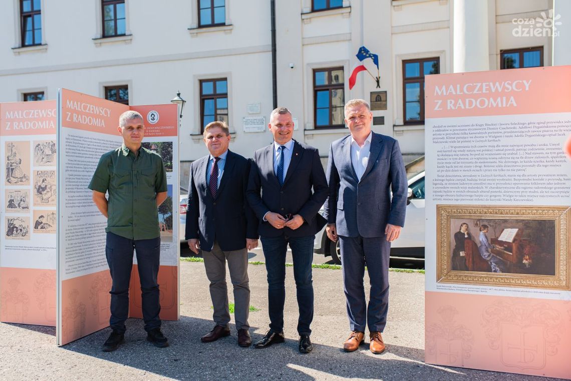 "Malczewscy z Radomia" na planszach