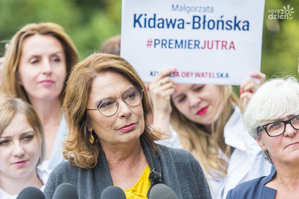 Małgorzata Kidawa-Błońska w Radomiu