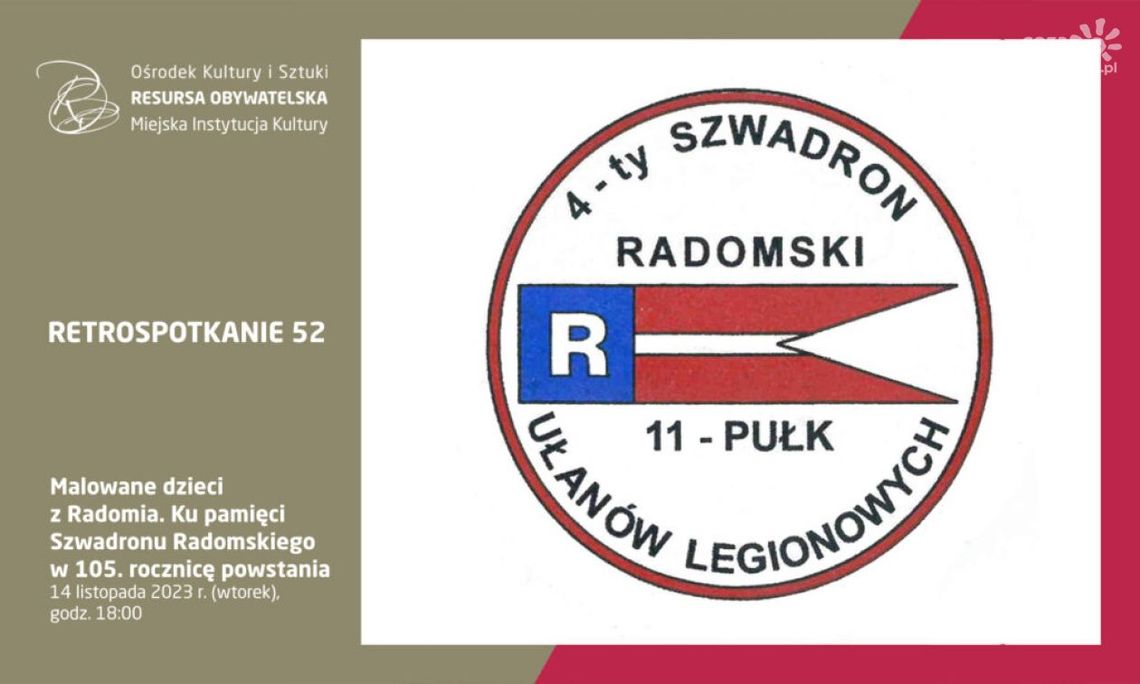 "Malowane dzieci z Radomia". Retrospotkanie w Resursie.