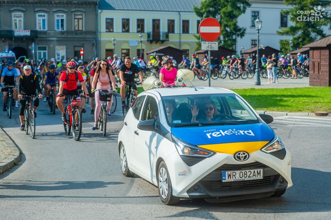 Mapa wyprawy rowerowej Co Za Jazda! do gminy Policzna