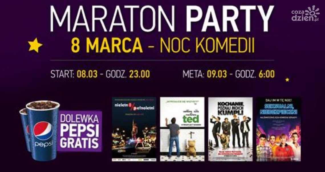 Maraton Party 8 marca w HELIOSIE Maraton Party 8 marca w HELIOSIE
