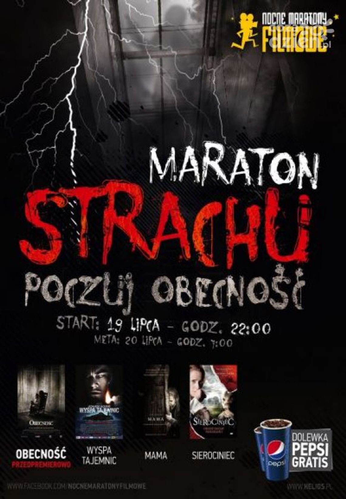 Maraton Strachu 19 lipca - WYNIKI