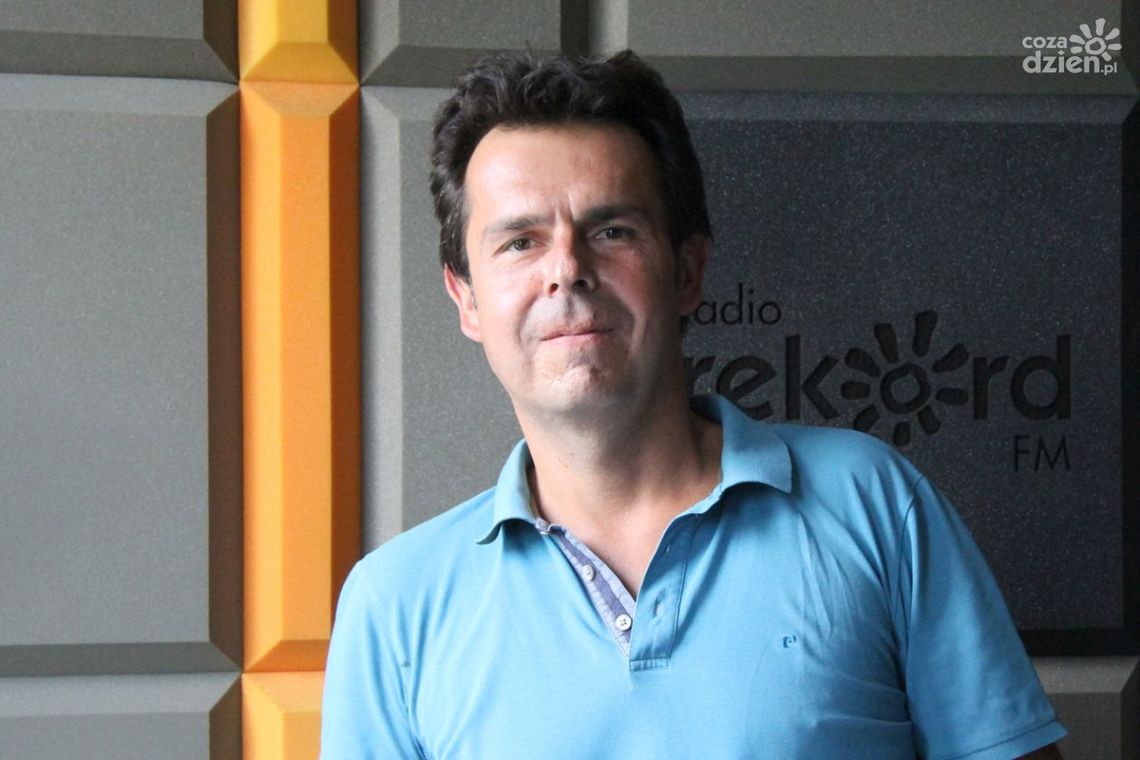 Marcin Kępa - rozmowa w studiu lokalnym Radia Rekord
