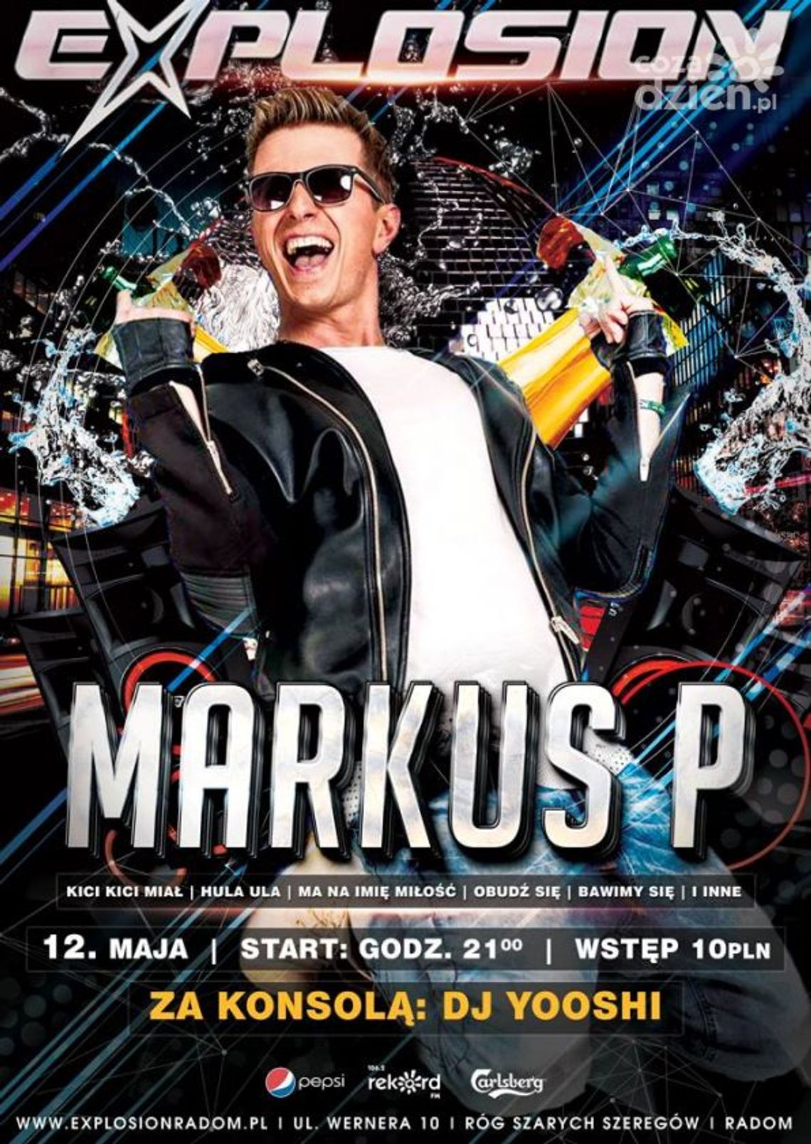 Marcus P w Explosion Club Radom