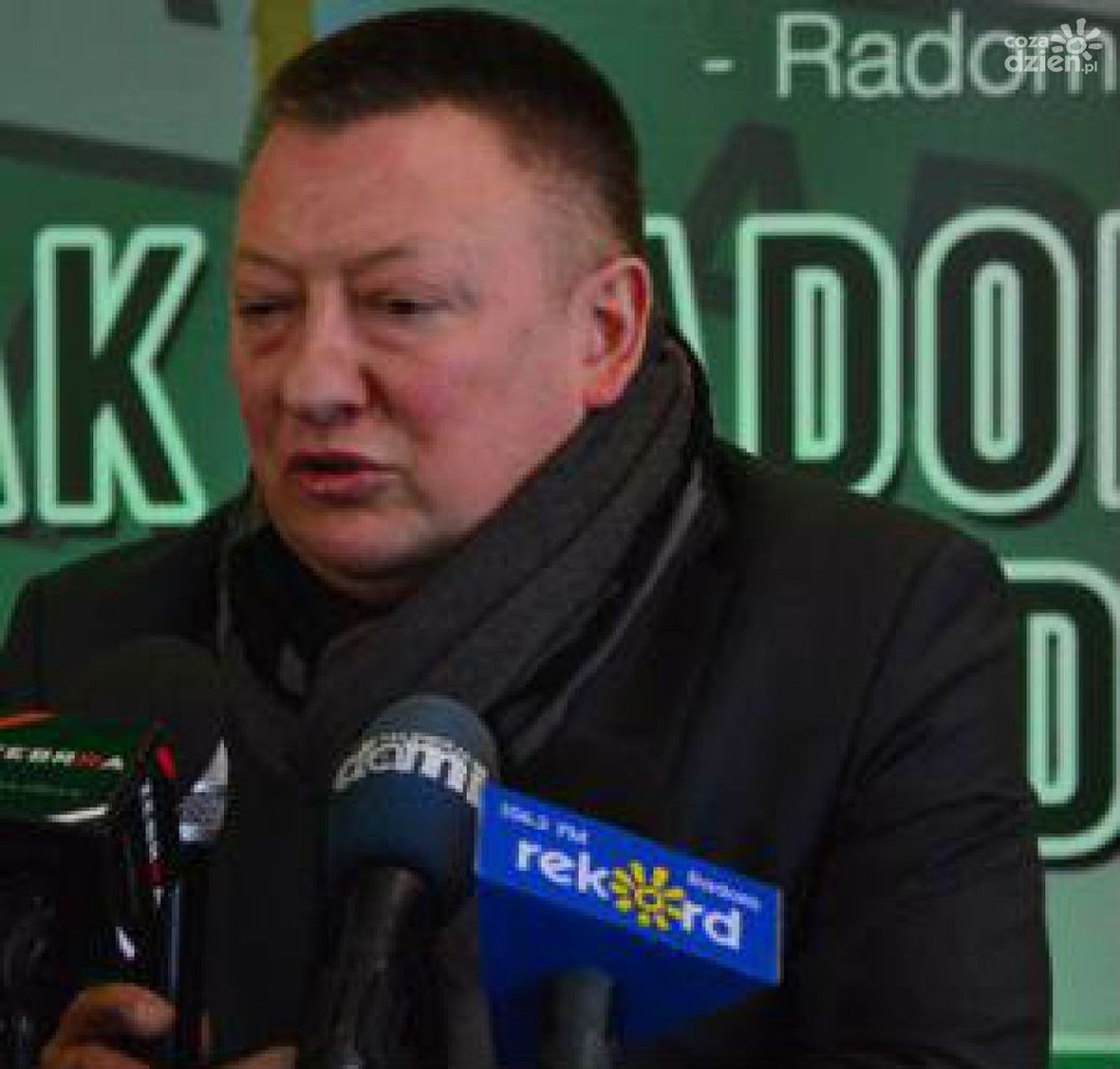 Marek Śledź żegna się z Radomiakiem Marek Śledź żegna się z Radomiakiem