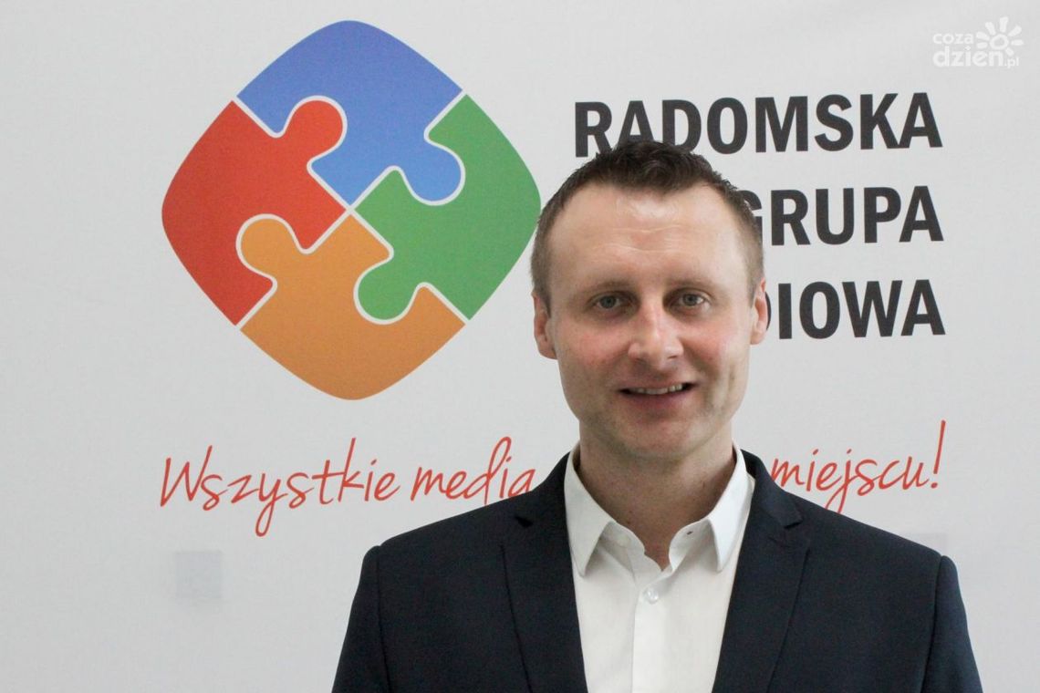 Mariusz Mróz- rozmowa w studiu lokalnym Radia Rekord