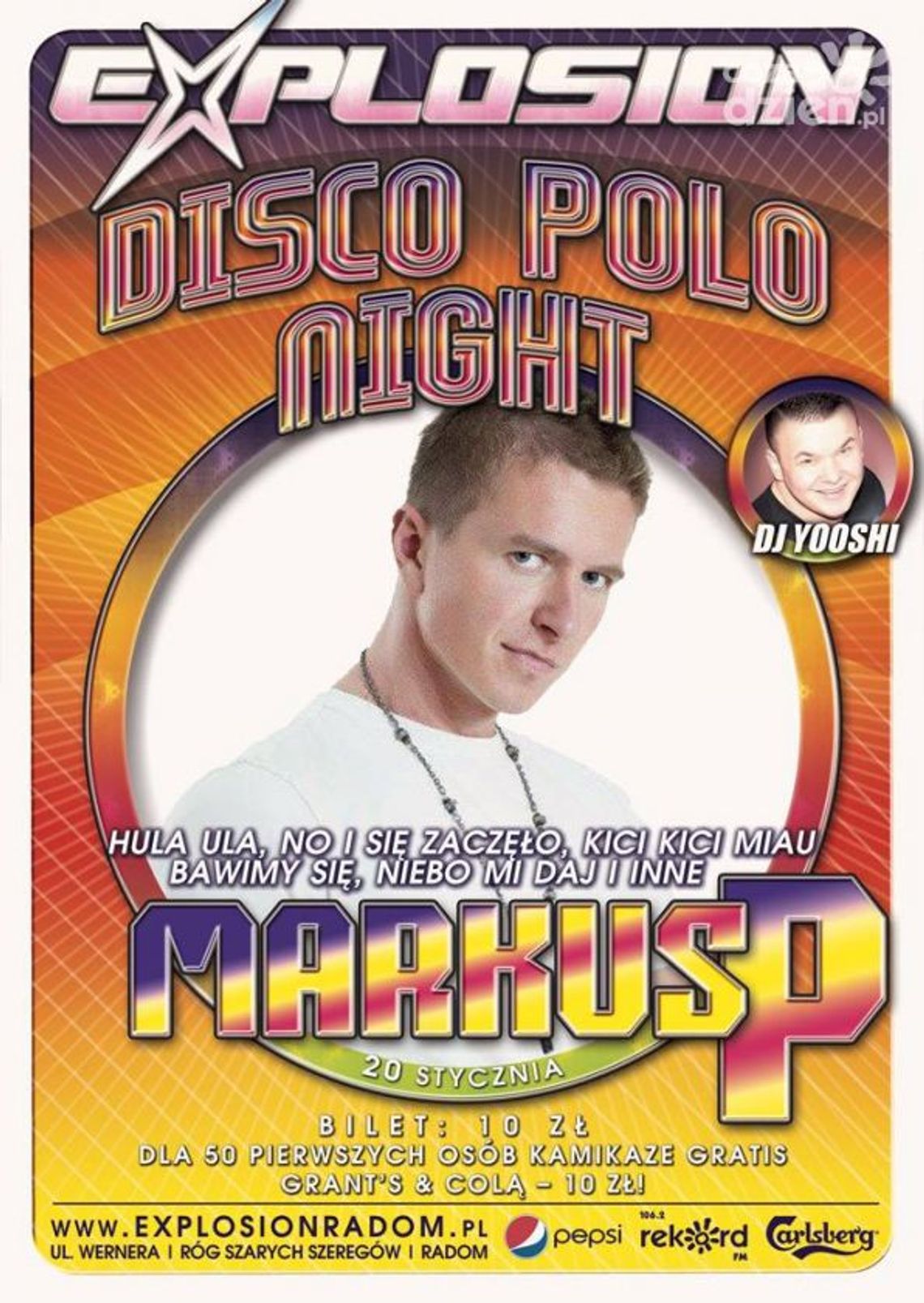 Markus P w klubie Explosion