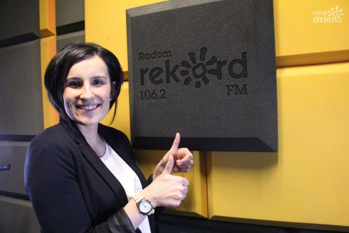 Marta Michalska-Wilk - Rozmowa w Studiu Lokalnym Radia Rekord