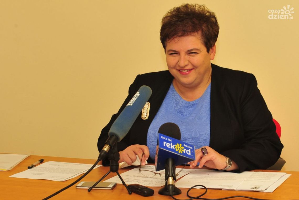 Marzena Wróbel w obronie nauczycieli Marzena Wróbel w obronie nauczycieli