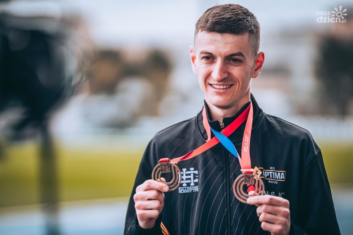 Mateusz Kaczor z radomskiej Optimy wicemistrzem Polski w półmaratonie w Iławie
