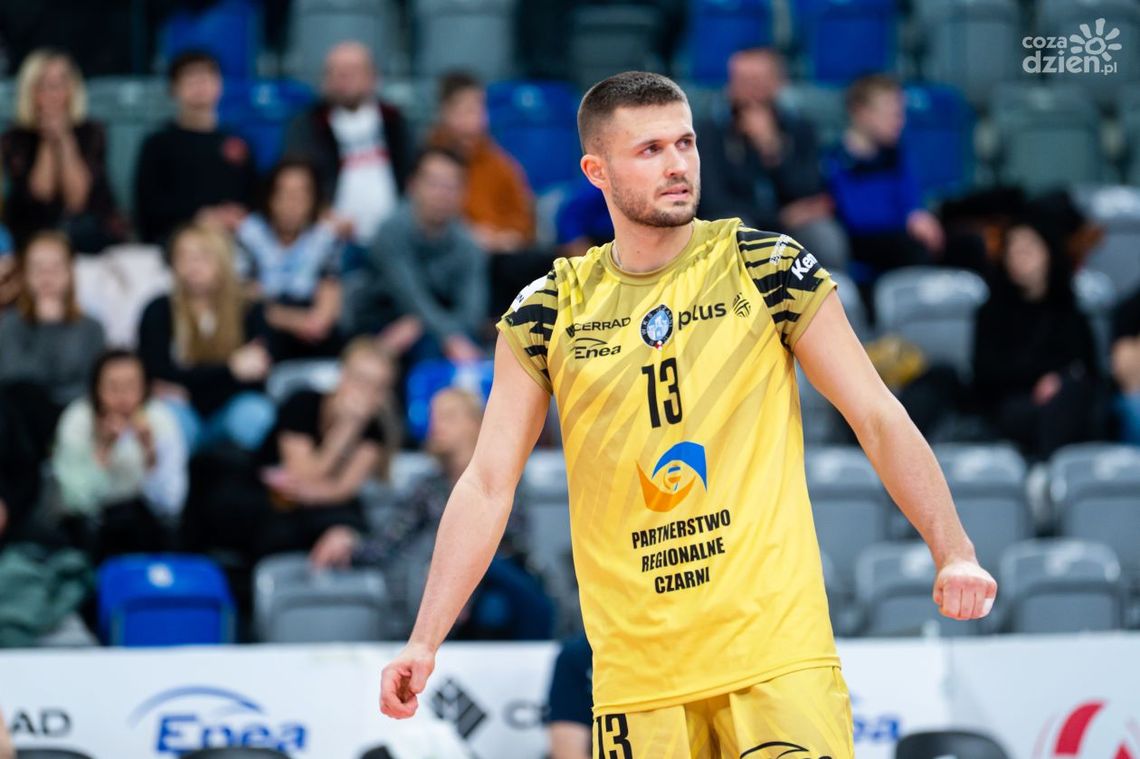 Mateusz Masłowski, libero Czarnych: - Jest mi trochę głupio