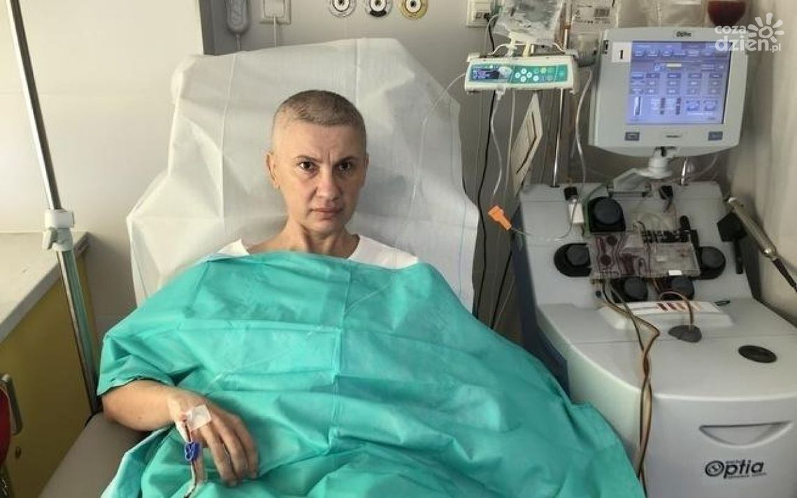 Mąż i syn apelują o pomoc. Pani Anna z Janowa ma chłoniaka