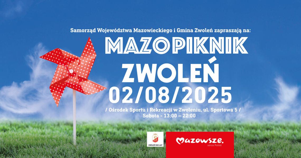 MAZOpiknik w Zwoleniu już 2 sierpnia