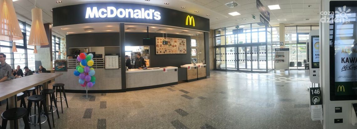 McDonald’s na dworcu już otwarty! McDonald’s na dworcu już otwarty!
