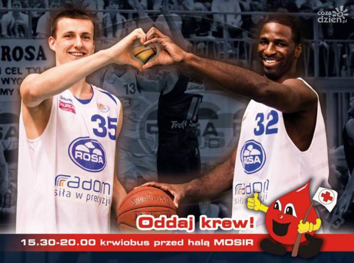 Mecz Dobrych Serc - akcja Rosy Radom Mecz Dobrych Serc - akcja Rosy Radom