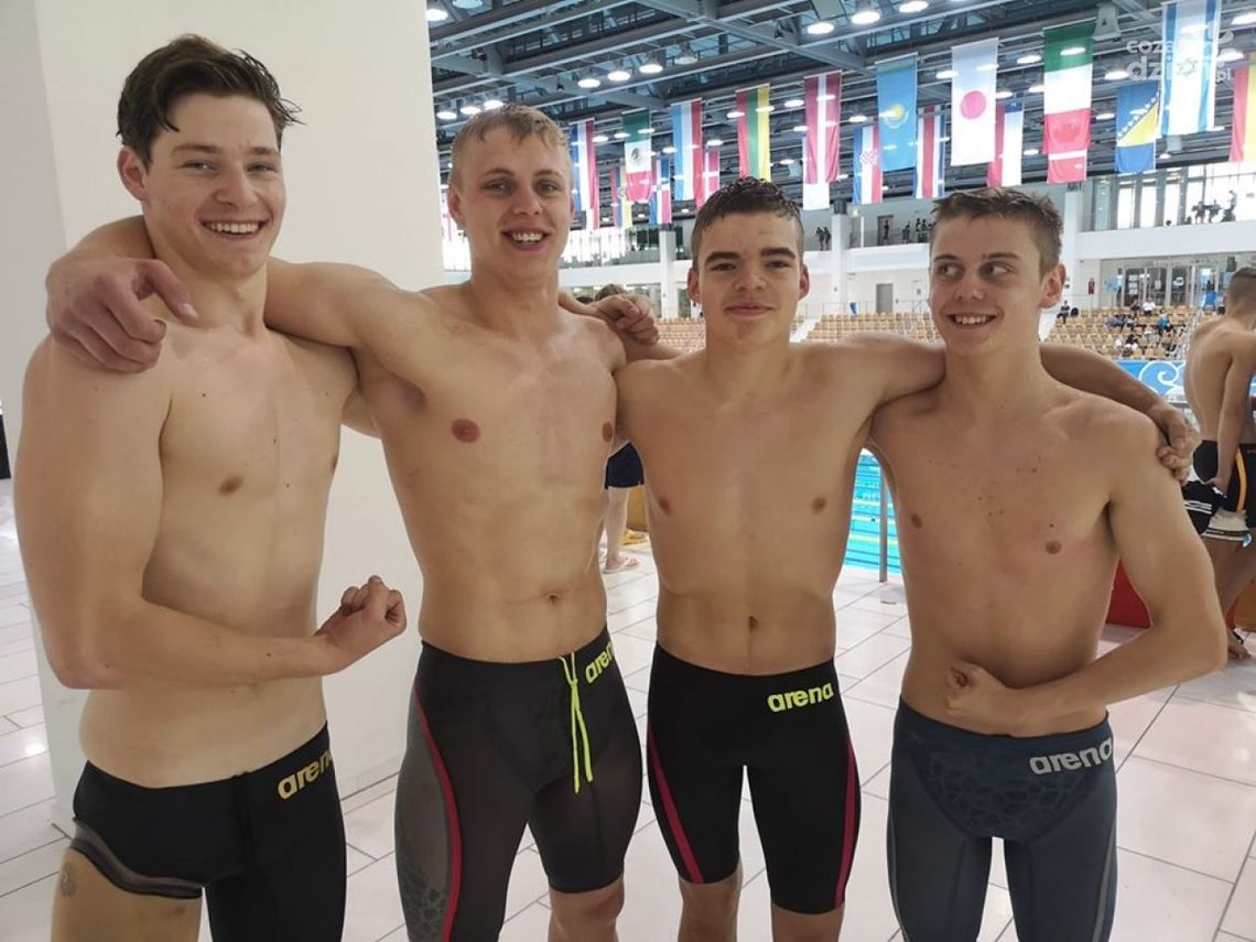 Medale pływaka z Radomia