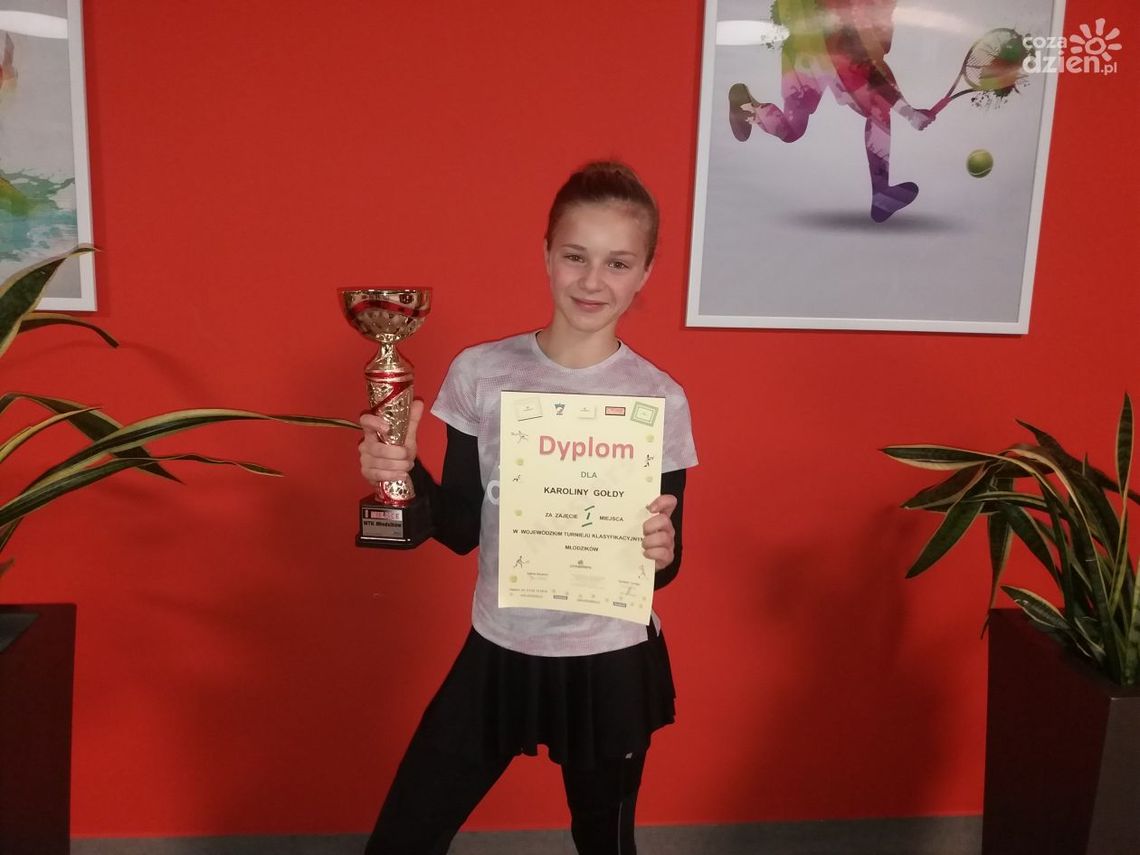 Medale radomian na kortach