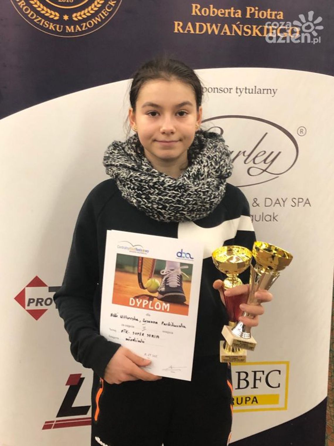 Medale radomskiej tenisistki