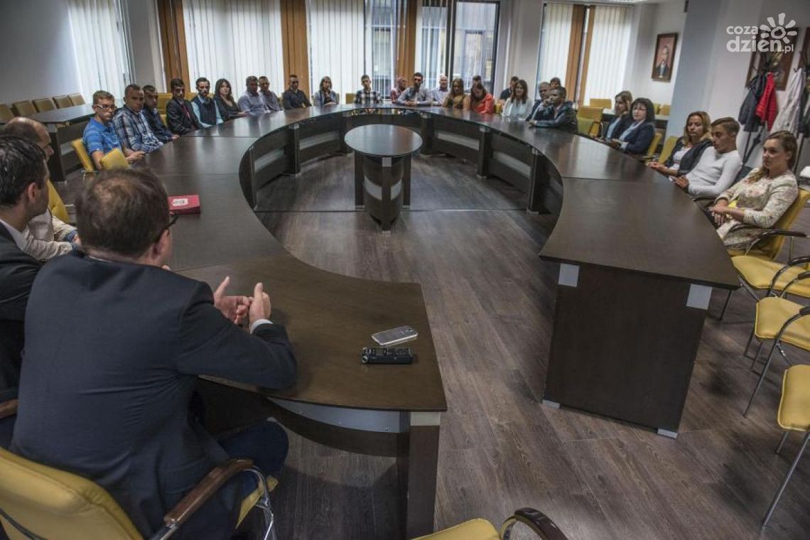 Medaliści mistrzostw Polski gościli u prezydenta