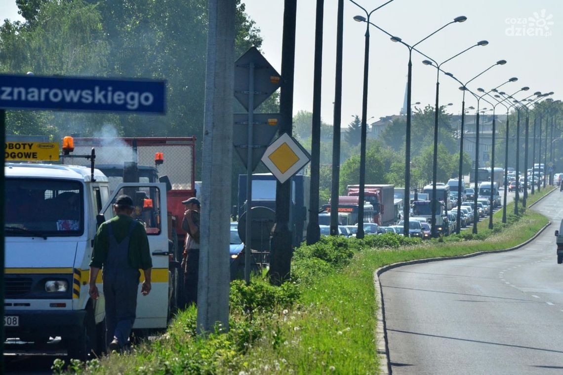 Mega korek na Ustroniu!