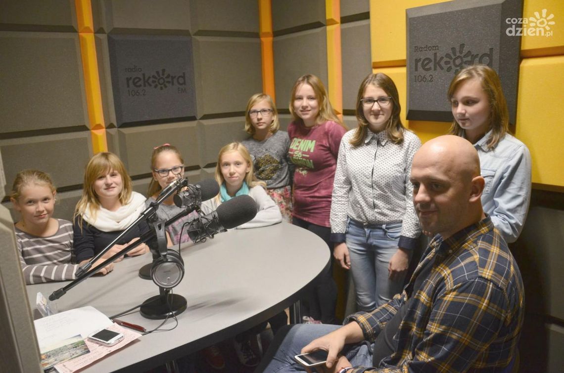 MGOK w Skaryszewie - rozmowa w studiu lokalnym Radia Rekord