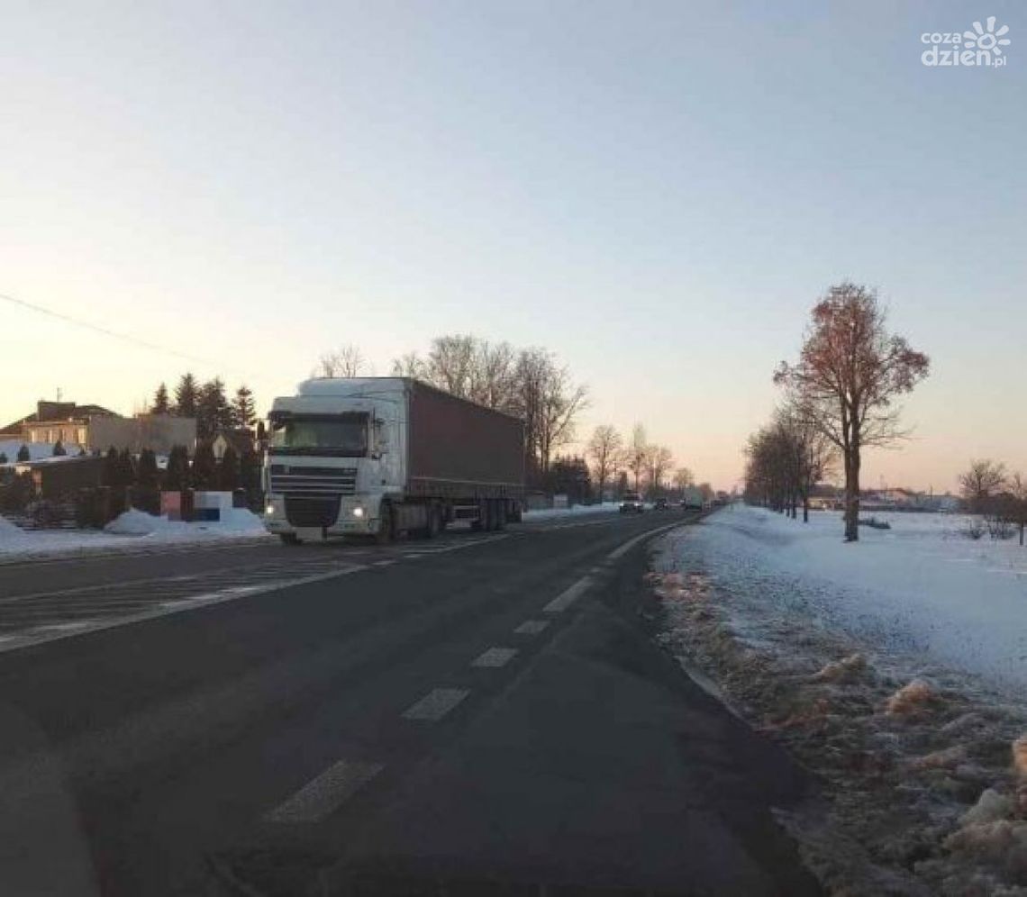 Miał 2 promile i kierował ciężarówką