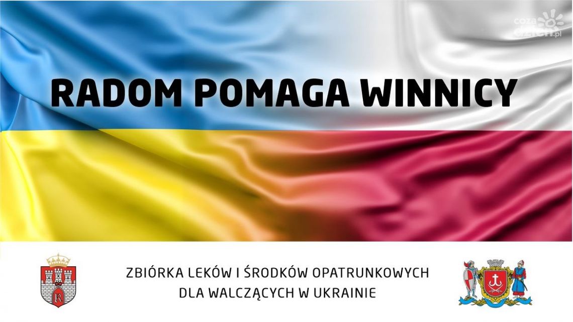 Miasto organizuje zbiórkę dla walczących w Winnicy na Ukrainie
