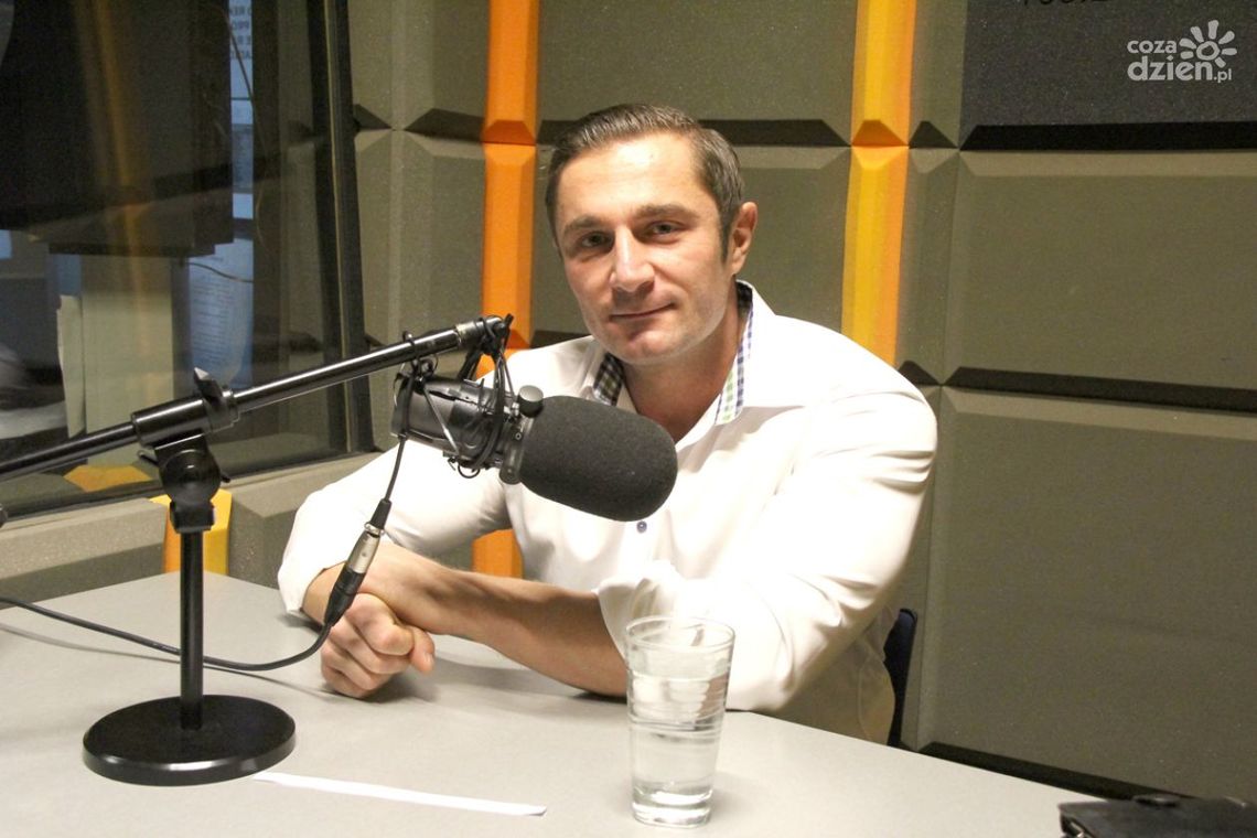 Michał Gądek - rozmowa w studiu lokalnym Radia Rekord