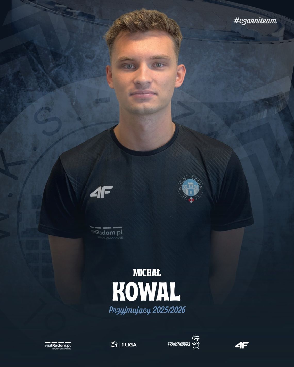 Michał Kowal nowym przyjmującym Czarnych Radom