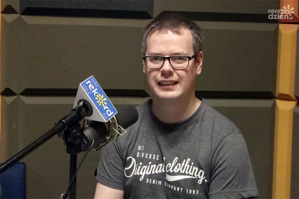Michał Krajewski - Rozmowa w studiu lokalnym Radia Rekord