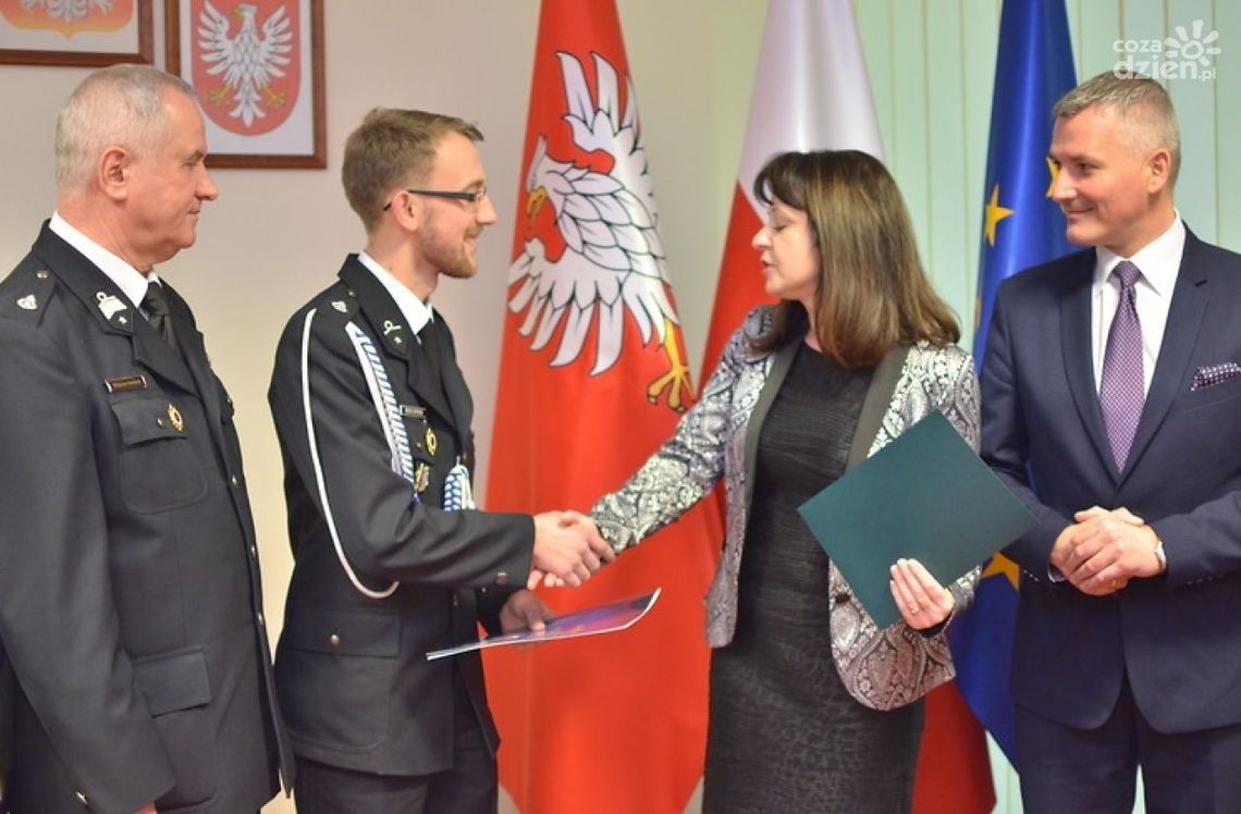 Michał Kupidura - bohaterski strażak z Kazanowa