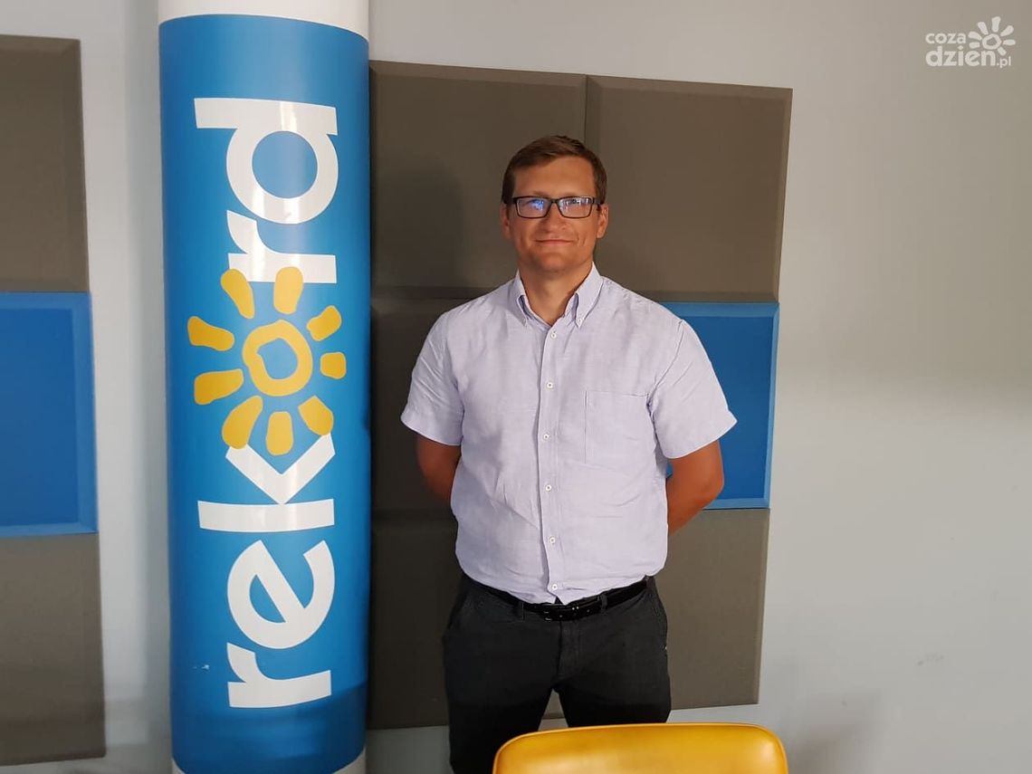 Michał Małek - Rozmowa w studiu lokalnym Radia Rekord