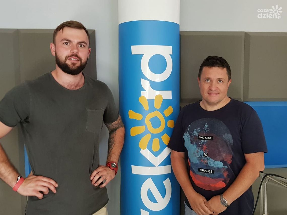 Michał Zdybiewski i Emil Tyszko - Rozmowa w studiu lokalnym Radia Rekord