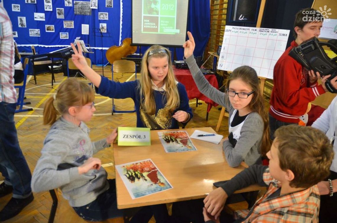 Miedzyszkolny konkurs o Januszu Korczaku