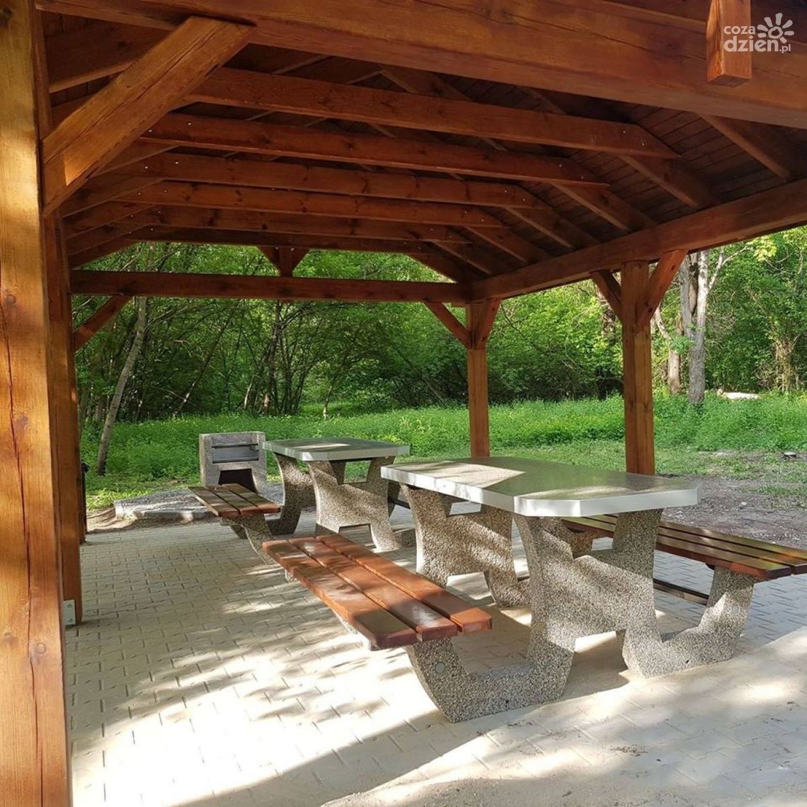 Miejski grill nad Mleczną już działa 