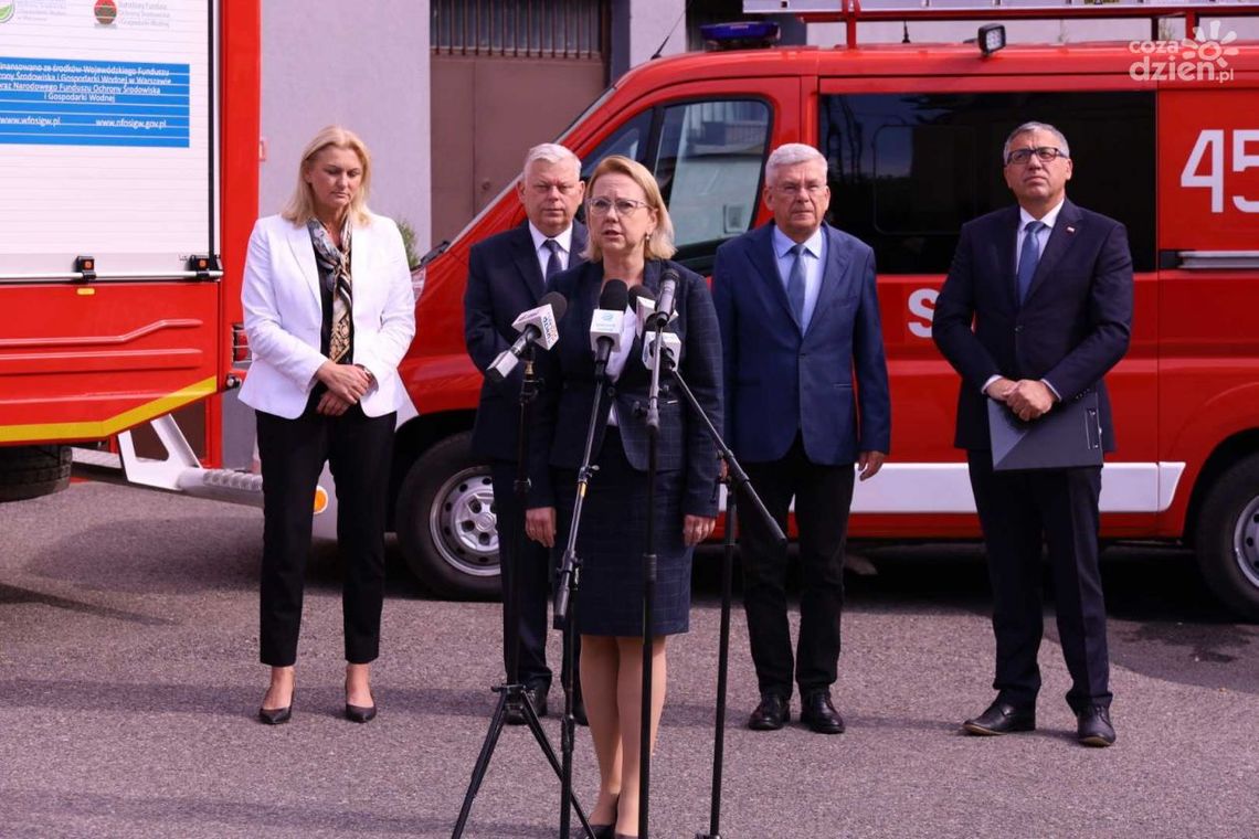 Minister klimatu wręczyła promesy dla OSP