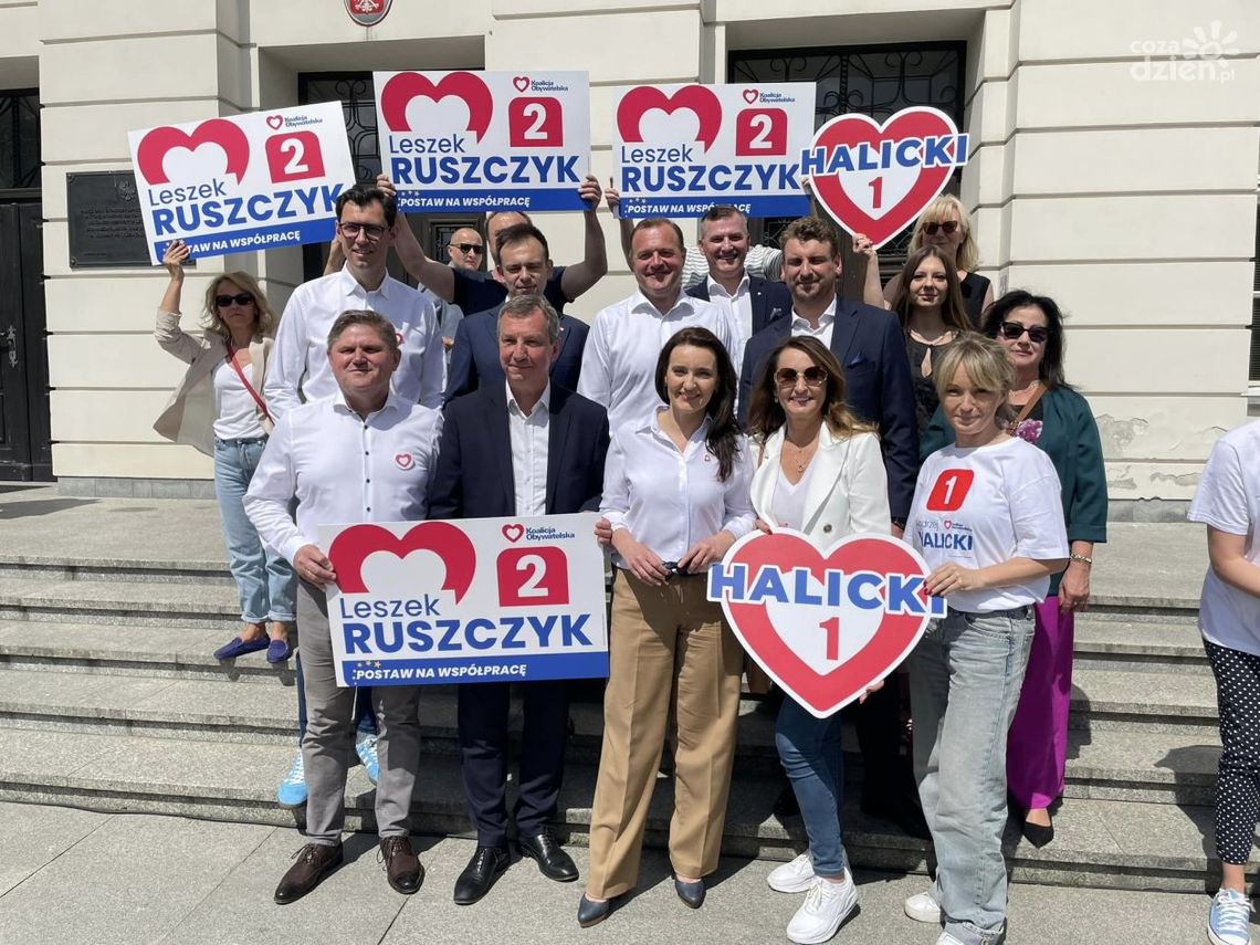 Ministrowie z wizytą w Radomiu. Udzielili poparcia kandydatom do Parlamentu Europejskiego