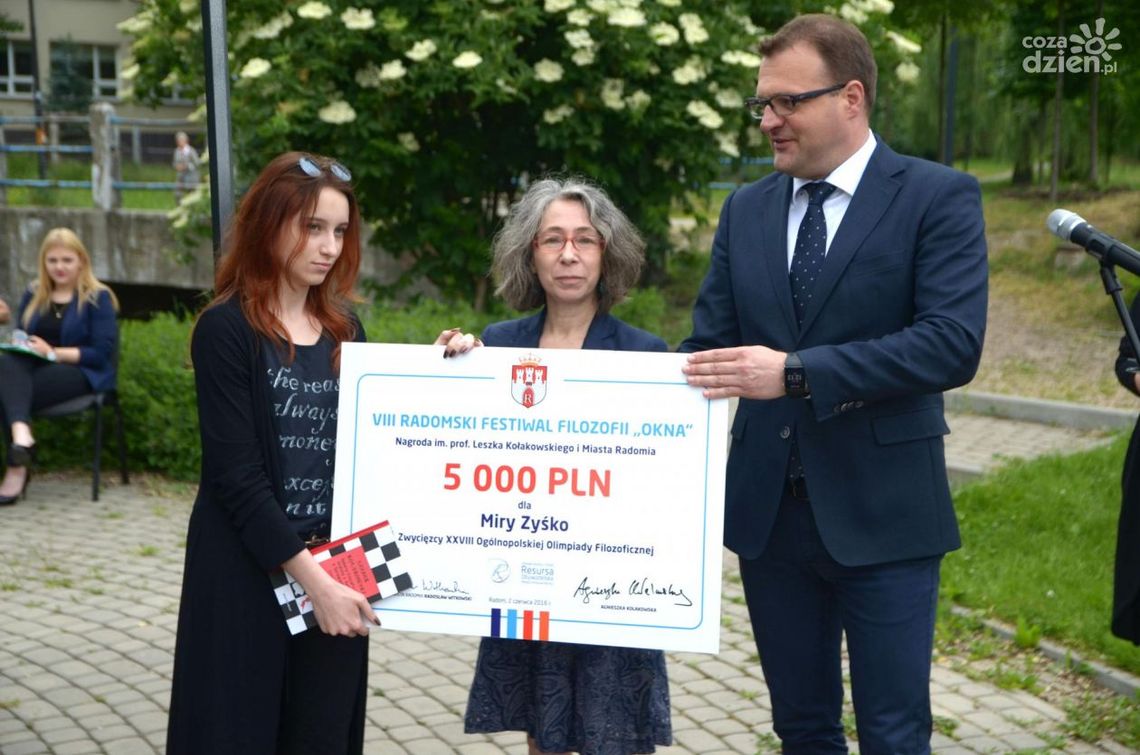 Mira Zyśko laureatką olimpiady filozoficznej