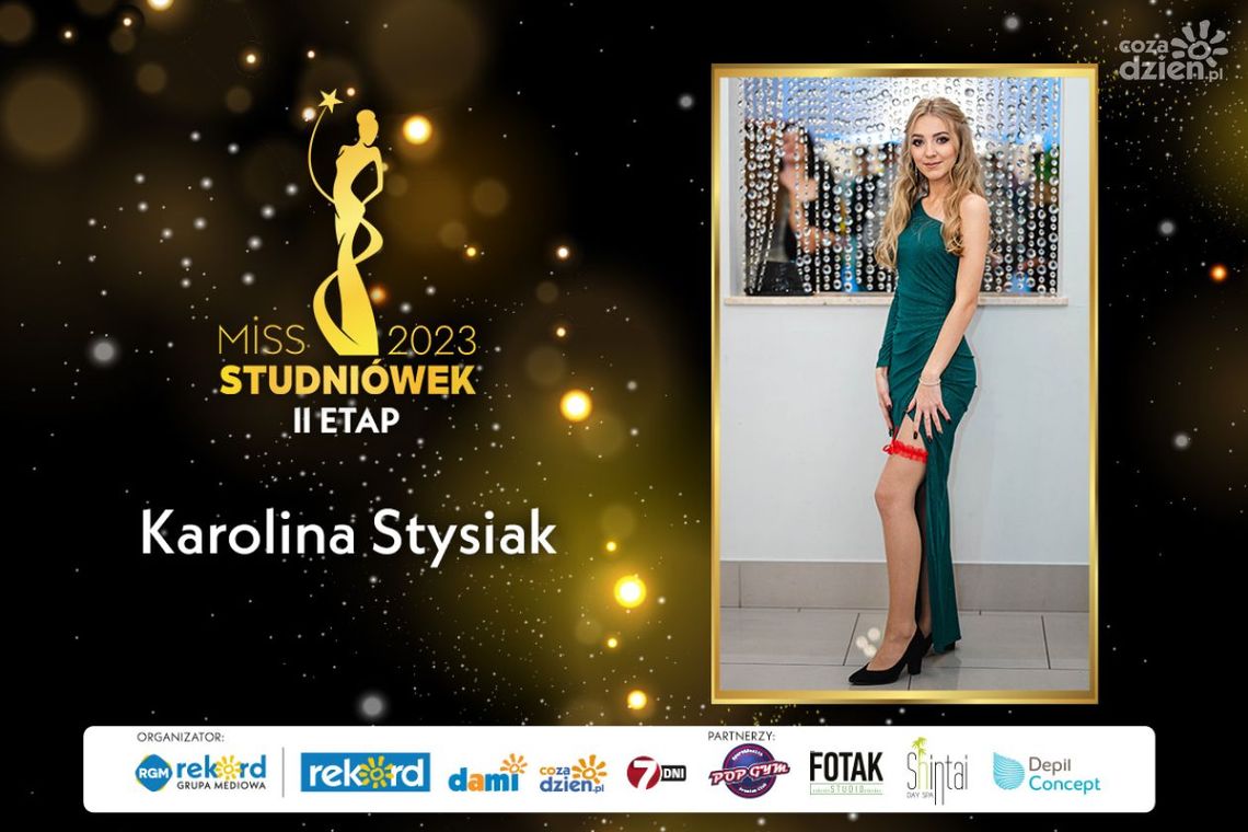Miss Studniówek 2023. Znamy trzecią półfinalistkę!
Miss Studniówek 2023. Znamy trzecią półfinalistkę!