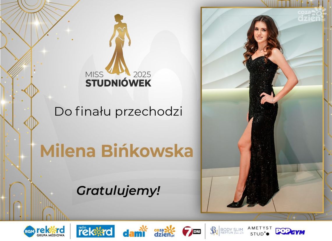 Miss Studniówek 2025: Znamy pierwszą finalistkę Miss Studniówek 2025: Znamy pierwszą finalistkę
