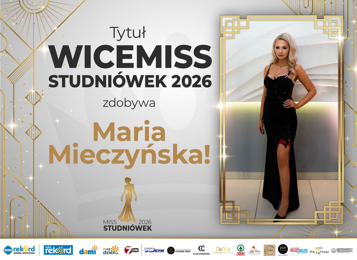 Miss studniówek 2026: Znamy pierwszą Vice Miss!