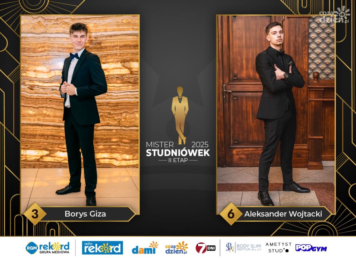 Mister Studniówek 2025: Kto awansuje do półfinału?