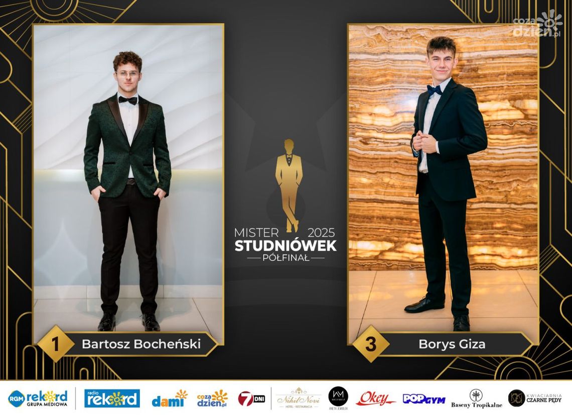 Mister Studniówek 2025: Kto przejdzie do finału?