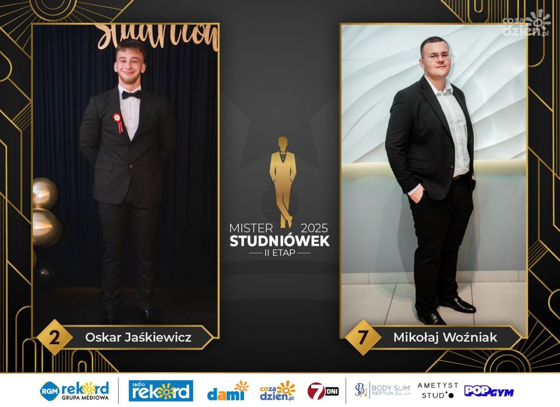 Mister Studniówek 2025: Kto przejdzie do półfinału?