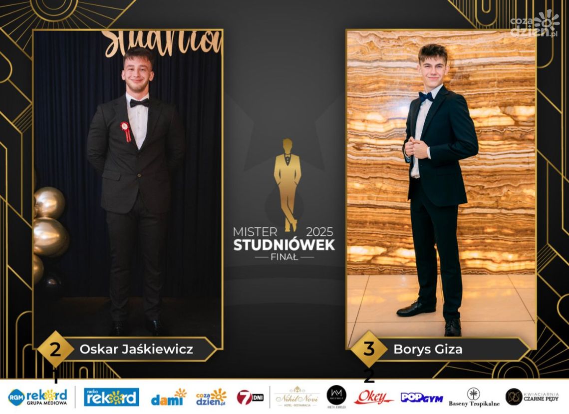 Mister Studniówek 2025: Kto zostanie drugim vicemisterem?
