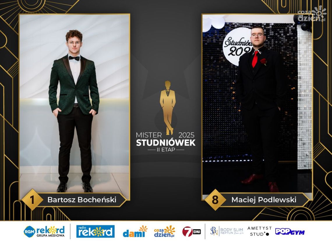 Mister Studniówek 2025: Wystartował pierwszy ćwierćfinał!