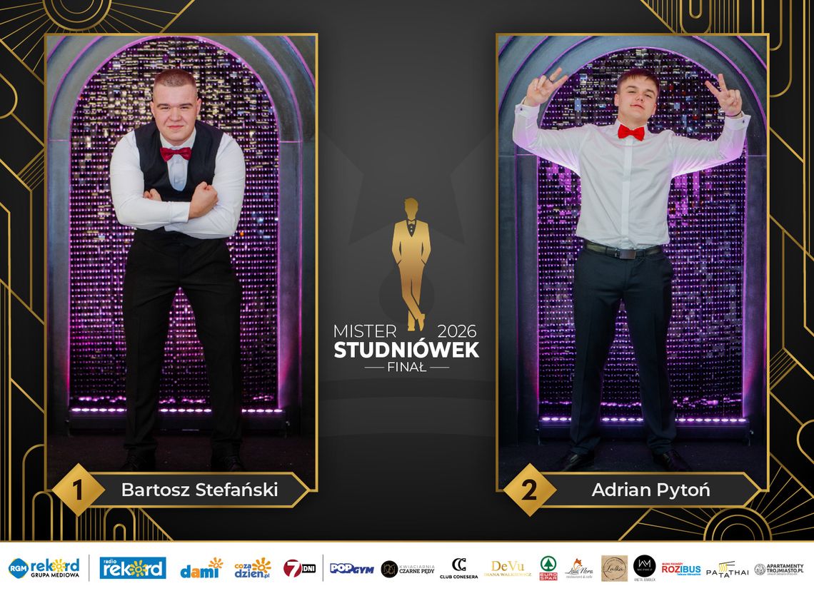 Mister studniówek 2026: Finał! Który z panów zwycięży?