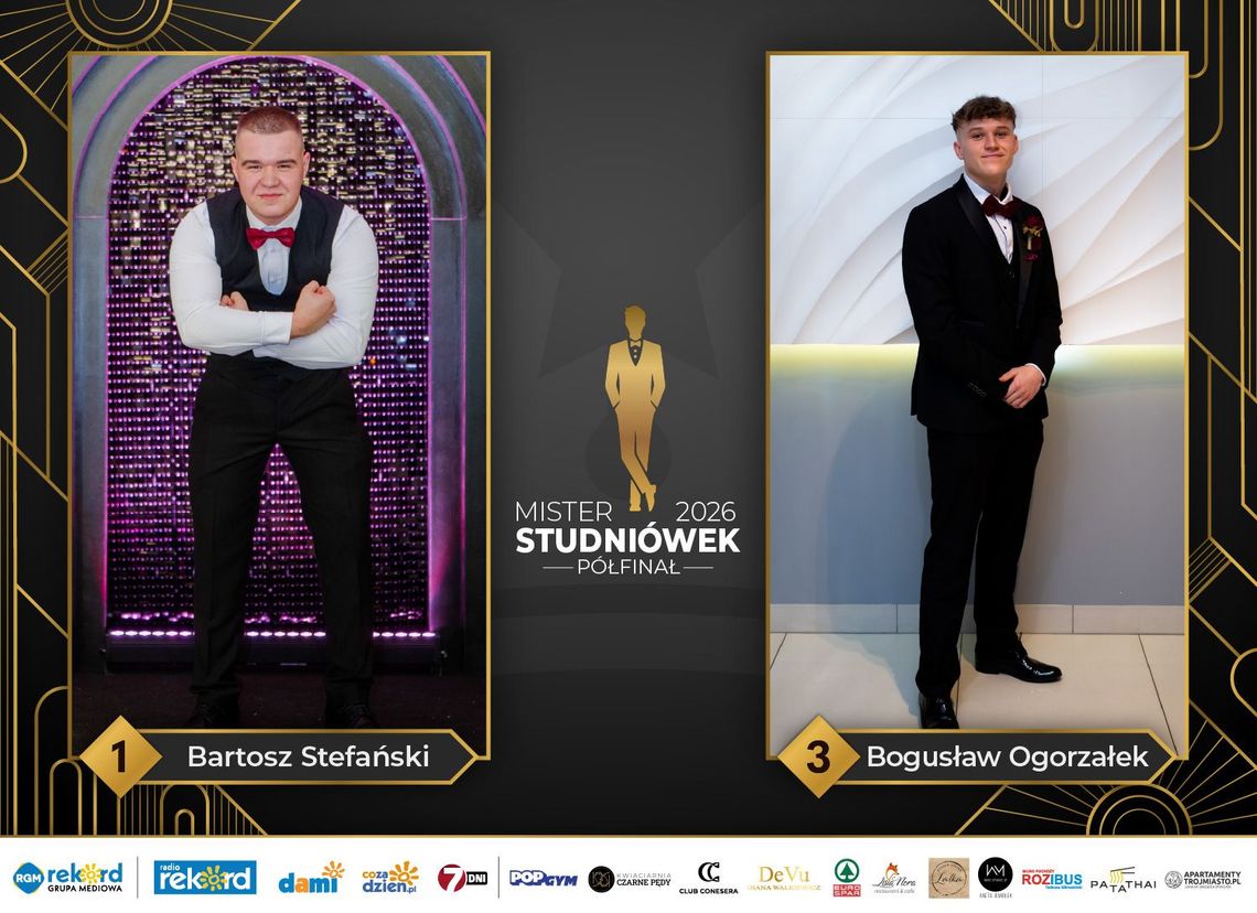 Mister studniówek 2026. Ruszył pierwszy etap półfinału!