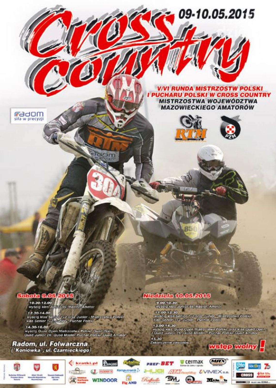 Mistrzostwa Polski i Puchar Polski w Cross Country w Radomiu