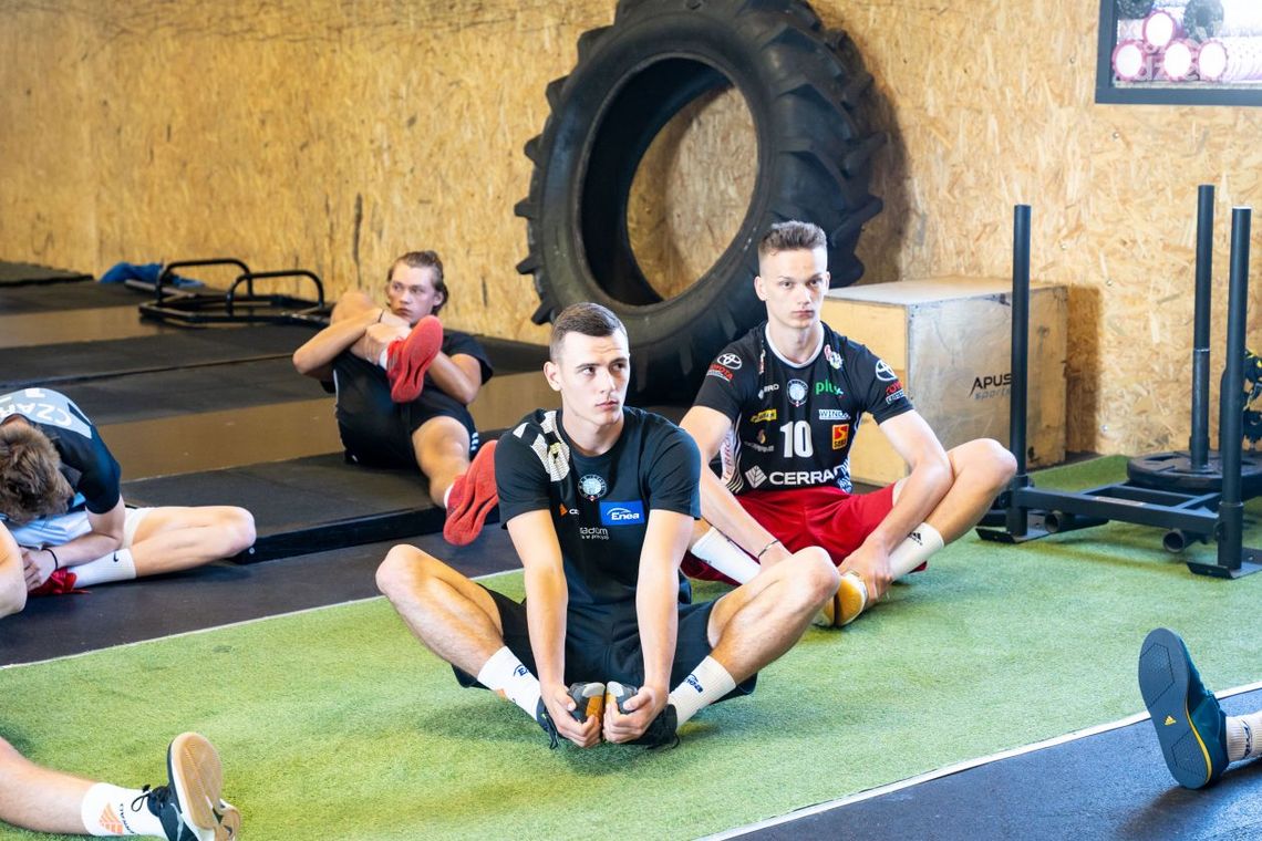 Młody libero Cerradu Enei Czarnych Radom na zgrupowaniu reprezentacji juniorów